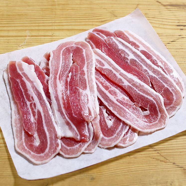 Smoked Dry Cure Streaky Bacon 500g