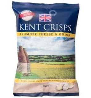 Kent Crisps Ashmore Cheese and Onion 150g