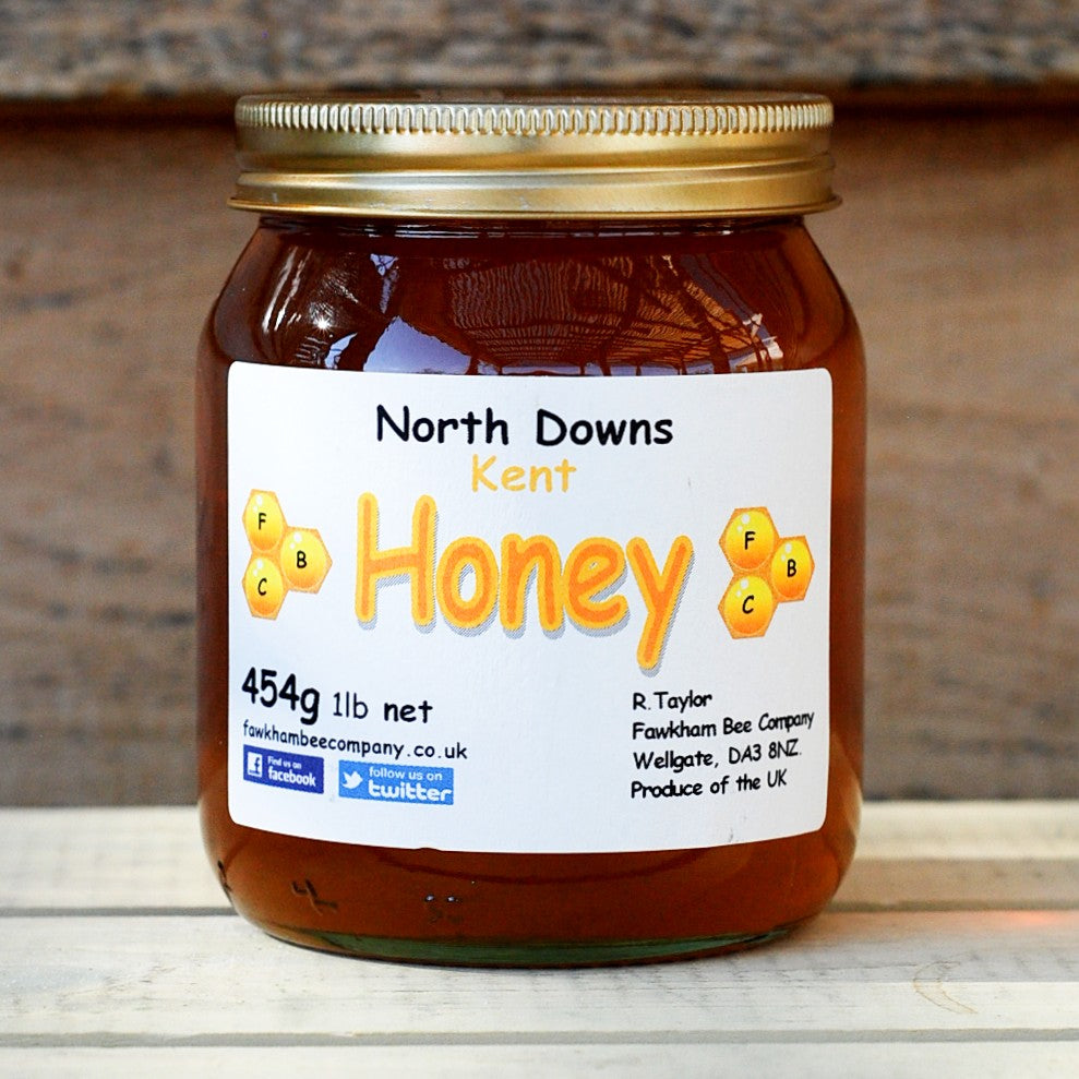 Round Jar Local Honey Runny