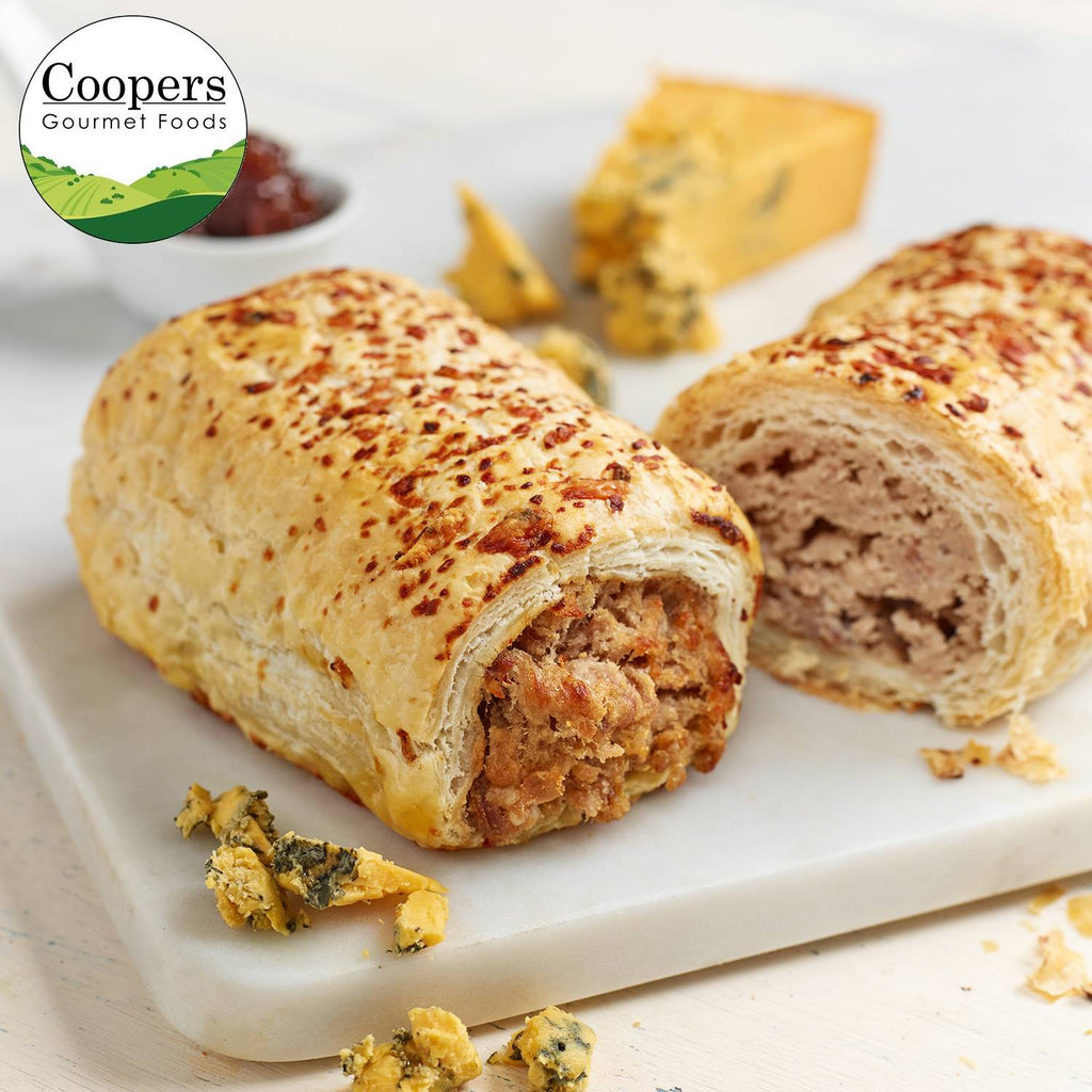 Coopers Shropshire Blue & Caramelised Onion Sausage Roll