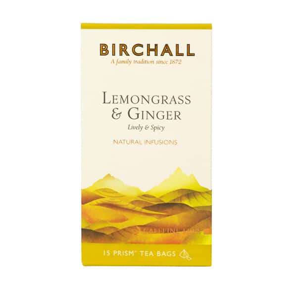 lemongrass and ginger tea bags from holwood farm shop keston kent