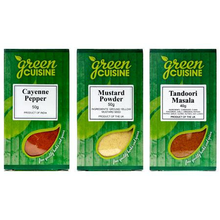 Green Cuisine Spices