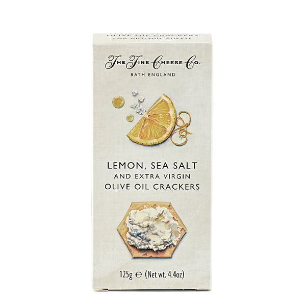 Lemon Sea Salt and EV Olive Oil Crackers